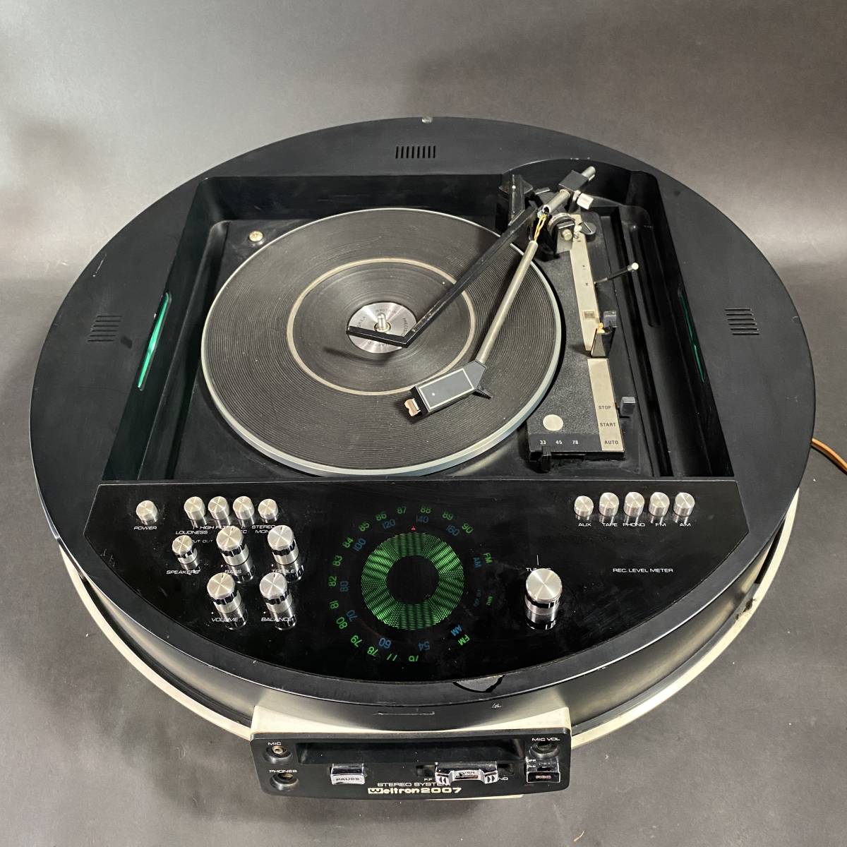 ウェルトロン スペースエイジ Weltron 0 1 レコードプレーヤー - Yahoo