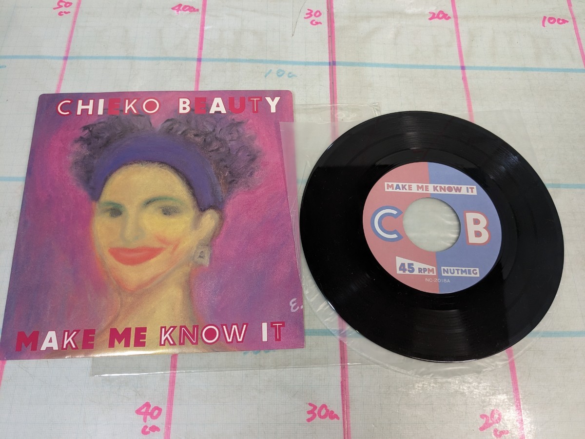 レコード EP CHIEKO BEAUTY チエコ・ビューティー Make Me Know It