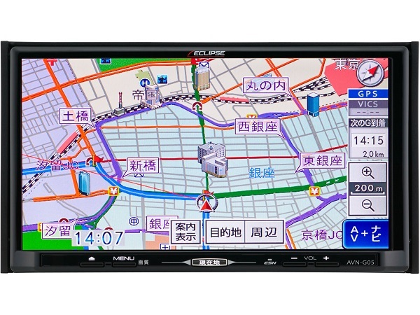  品 イクリプス カーナビ AVN-G05 ECLIPSE 7インチ フルセグ4&times;4 DVD 180mmモデル(メモリーナビ)｜売買されたオークション情報、yahooの商品情報をアーカイブ公開 - オークファン メモリーナビ