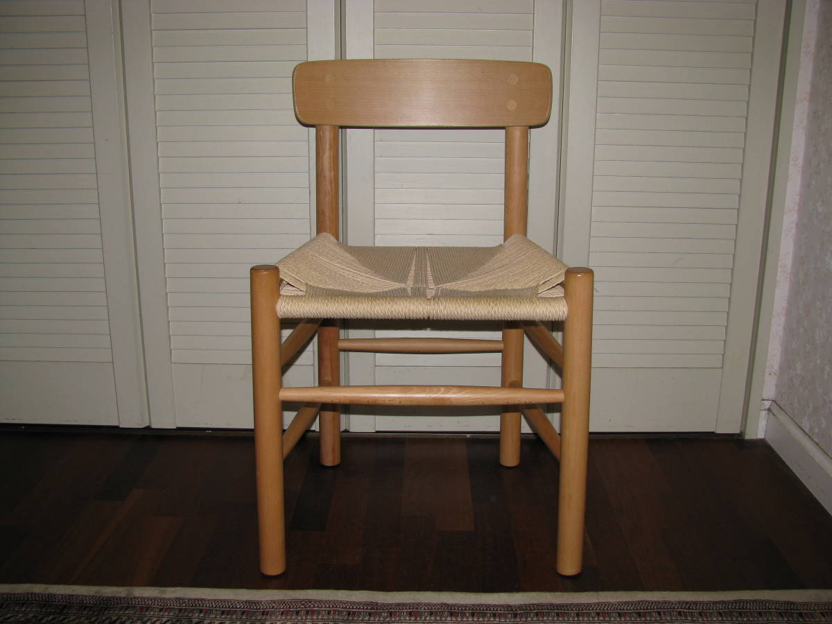 北欧家具リプロダクト モーエンセン シェーカーチェア　ペーパーコート　中古