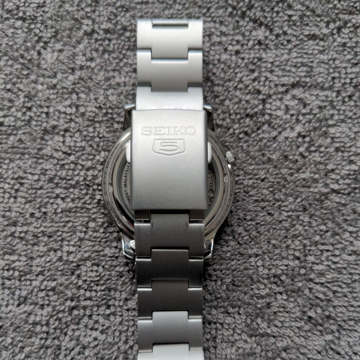 ☆美品☆ セイコー5 SEIKO 5 SNK803K2 7S26-02J0 新同純正ベルト2本付 