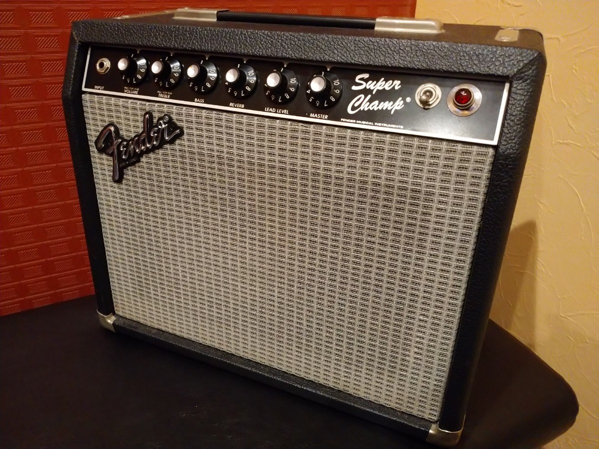 極美品 FENDER USA SUPER CHAMP 80年代 ポールリベラ期 (フェンダー 