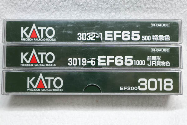 送料込】KATO EF200(№3018）・ EF65_1000（№3019-6）・EF65_500（№3032