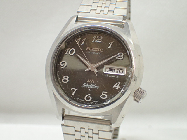 3252[T]Wネーム♪SEIKOセイコー/LM/ロードマチック/シルバーウェーブ