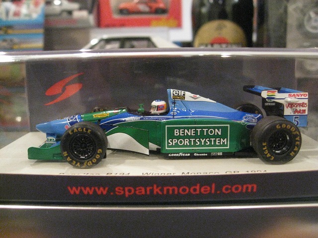 希少☆スパーク1/43☆ベネトンB194 WinnerモナコGP 1994 ミハエル