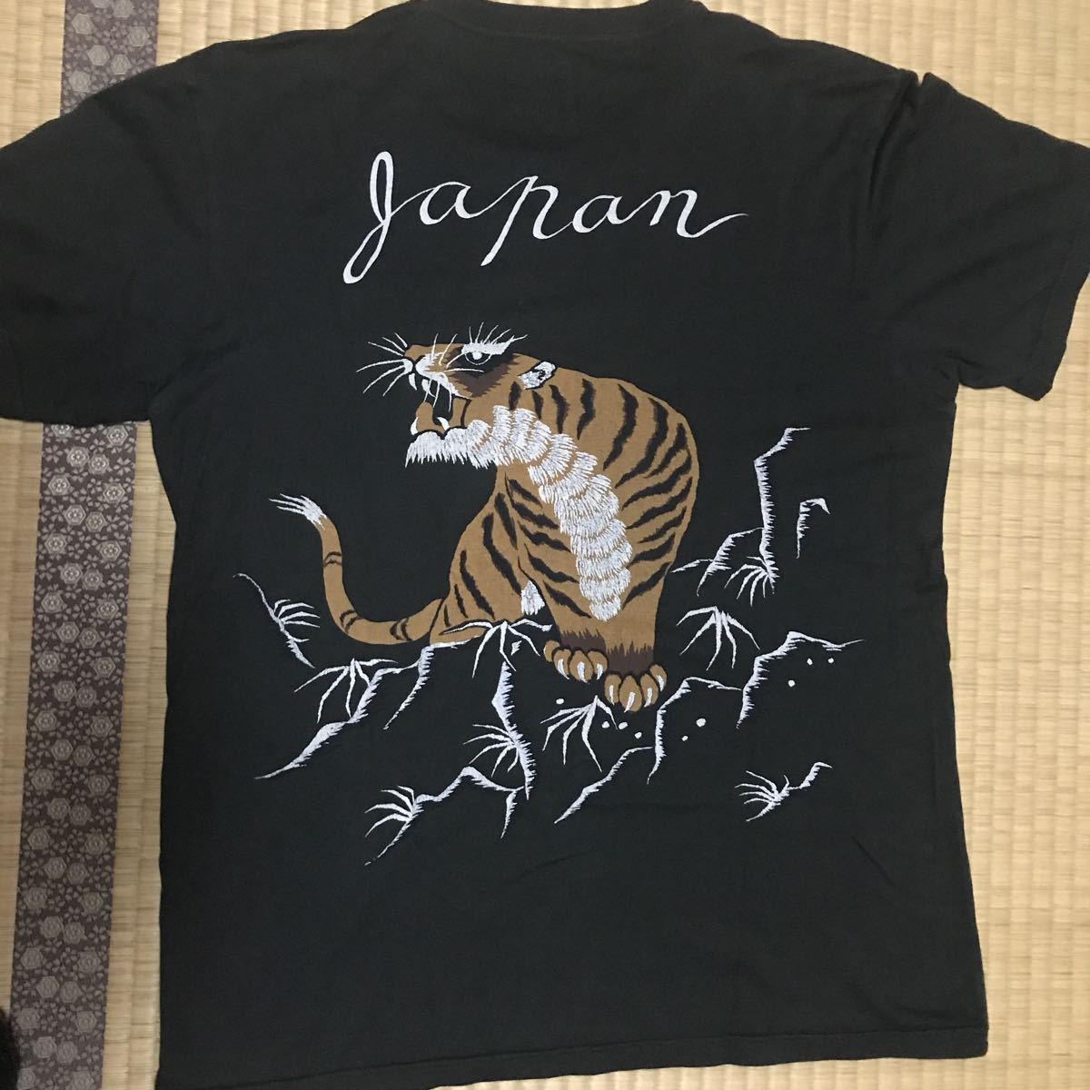 美品　送料込　WACKO MARIA タイガー　虎　ワコマリア　Tシャツ 黒 S