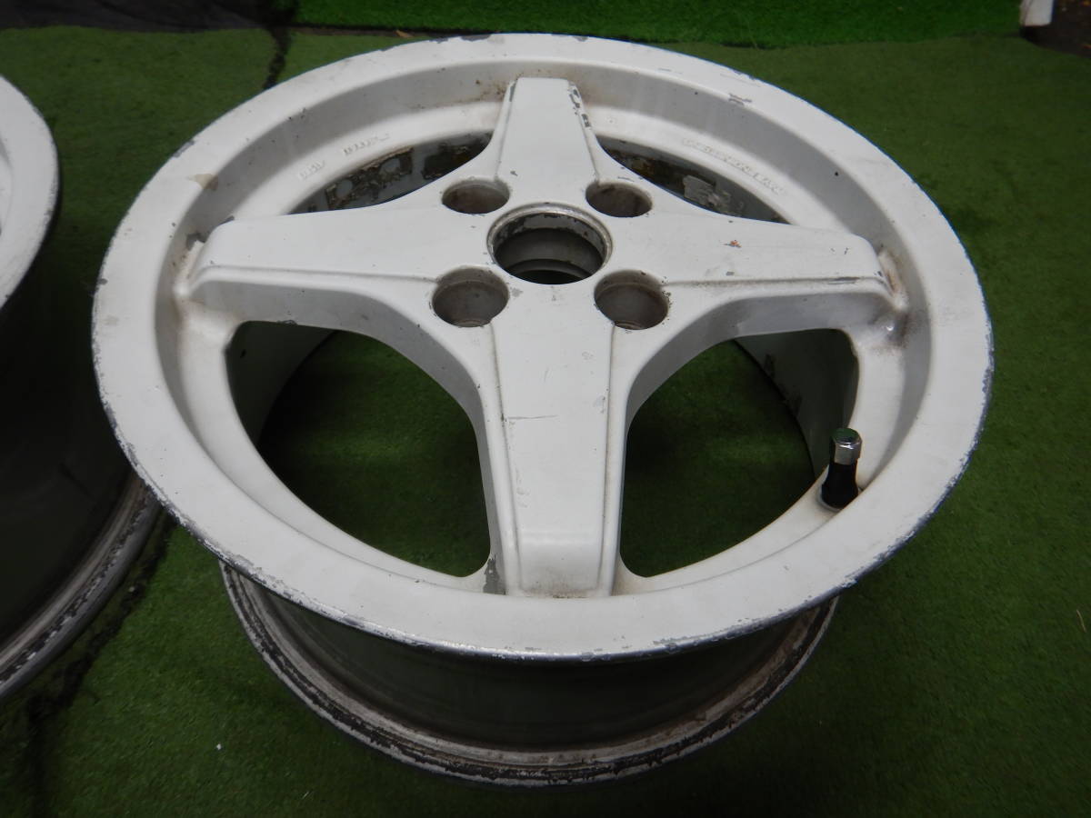 ★RAYS VOLKRACING 5/4.S★6JJ×14 OFF：+39 PCD：100-4H ハブ径:65mm 傷、汚れ、錆、塗装がれ等あり 2本 