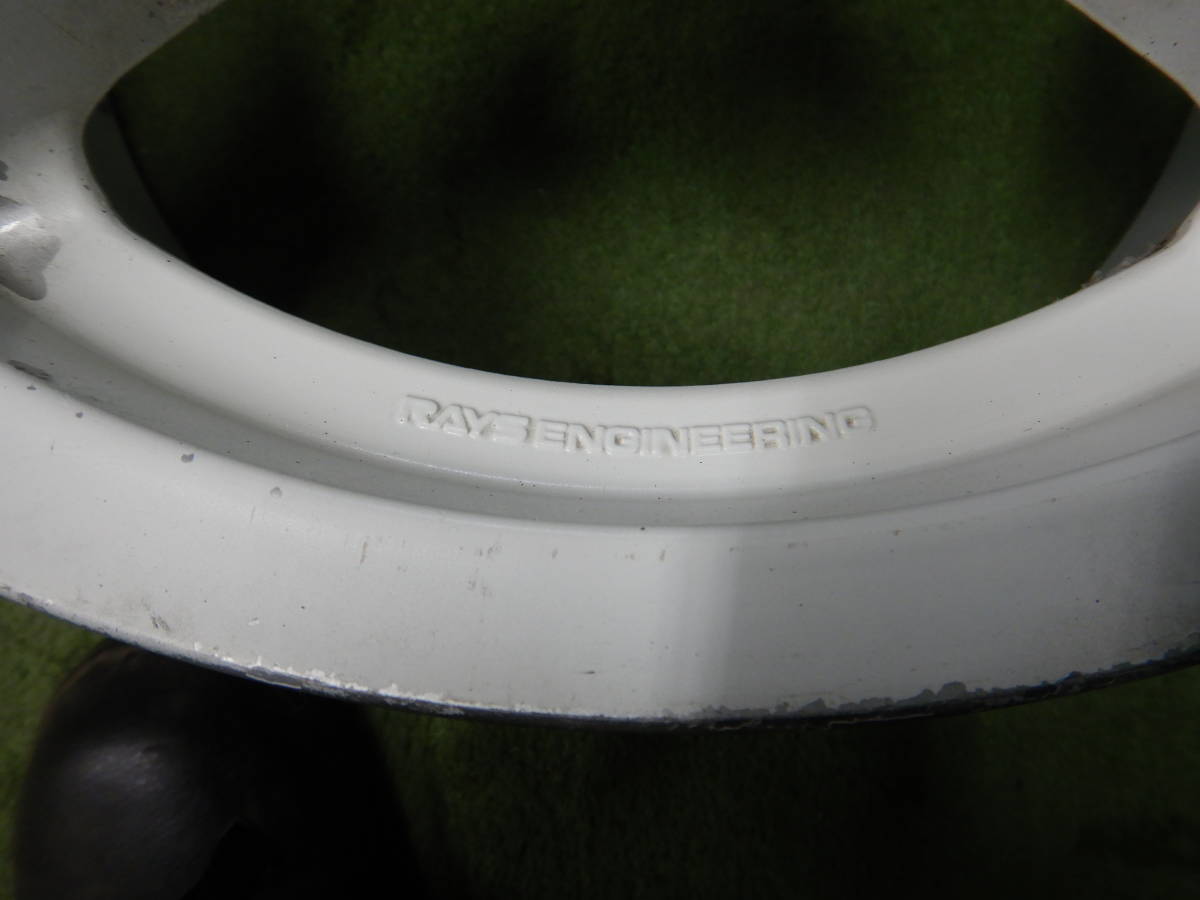 ★RAYS VOLKRACING 5/4.S★6JJ×14 OFF：+39 PCD：100-4H ハブ径:65mm 傷、汚れ、錆、塗装がれ等あり 2本 