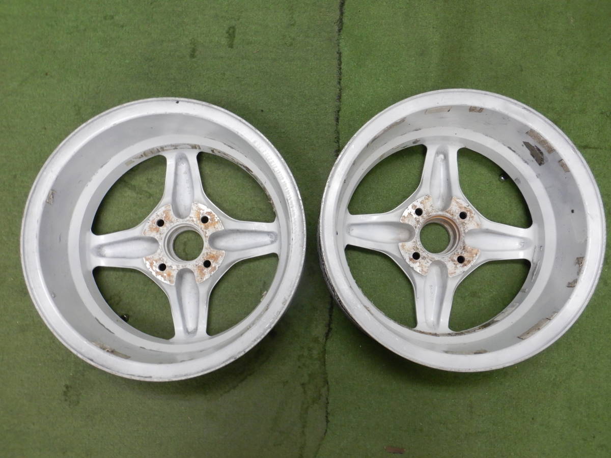 ★RAYS VOLKRACING 5/4.S★6JJ×14 OFF：+39 PCD：100-4H ハブ径:65mm 傷、汚れ、錆、塗装がれ等あり 2本 