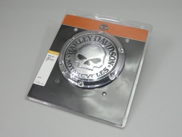 Harley/ハーレー XL XR スカル ダービーカバー 25440-04A (2) 未使用 検 ノーマル カスタム ダイナ ツーリング ソフテイル スポーツスター