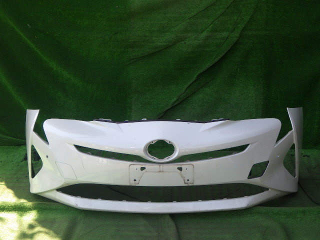 ZVW50 ZVW51 ZVW55 前期 プリウス 純正フロントバンパー PRIUS 白 パール 52119-47700 ZVW50 前期 プリウス おまけ 後期 黒