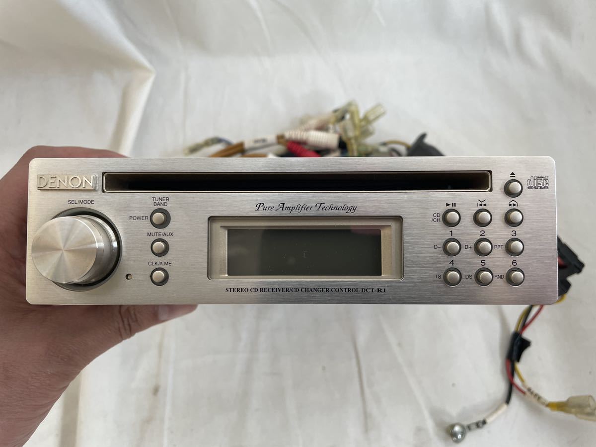 ジャンク]デノン DENON DCT-R1 カーオーディオ CDレシーバー DENON DCT