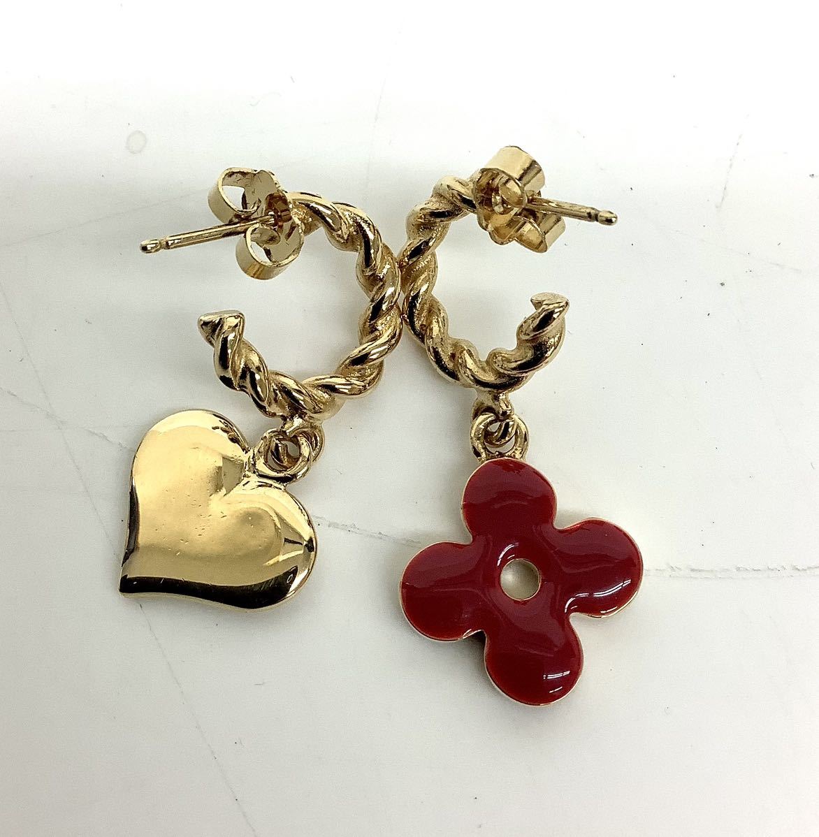 IN016-キ LOUIS VUITTON ルイヴィトン スウィート モノグラム ピアス