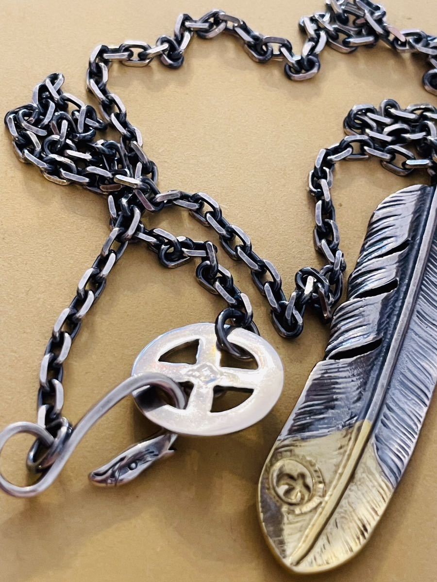 ゴローズ goros 金メタル付ホイール イーグルフック 細角チェーン