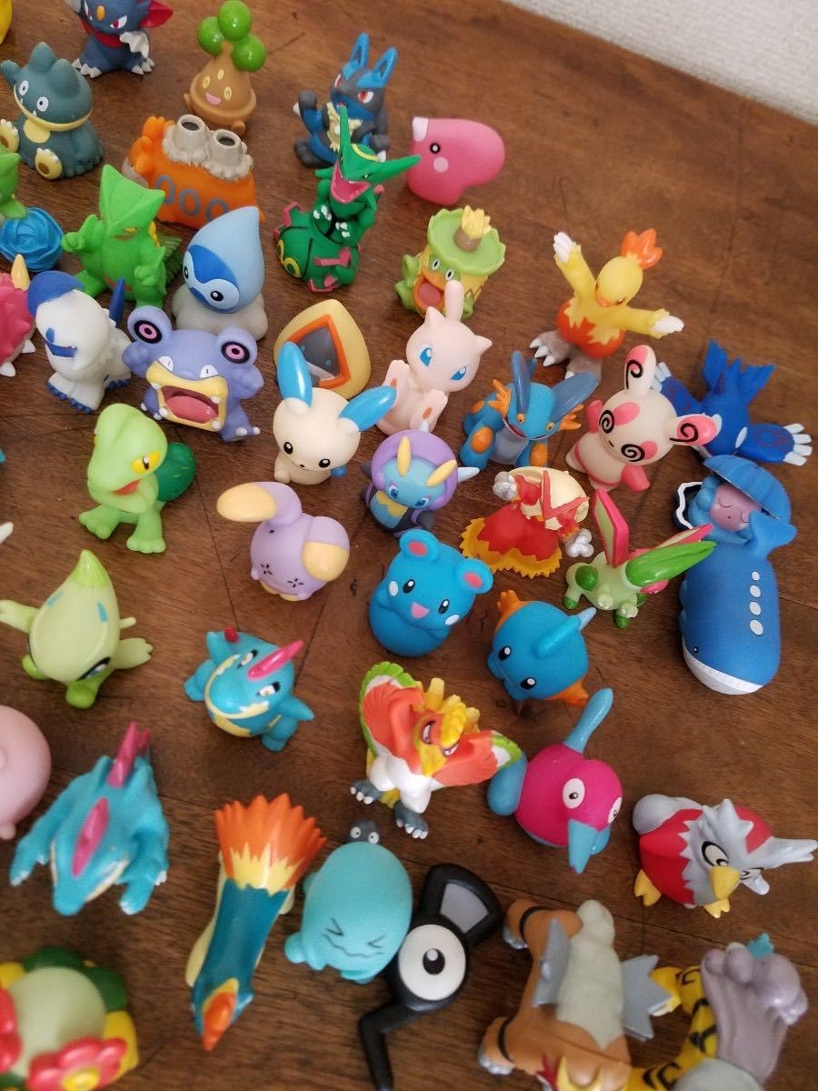 当時物 1996～2005 ポケモン 指人形 大量 セット 124点 ソフビ