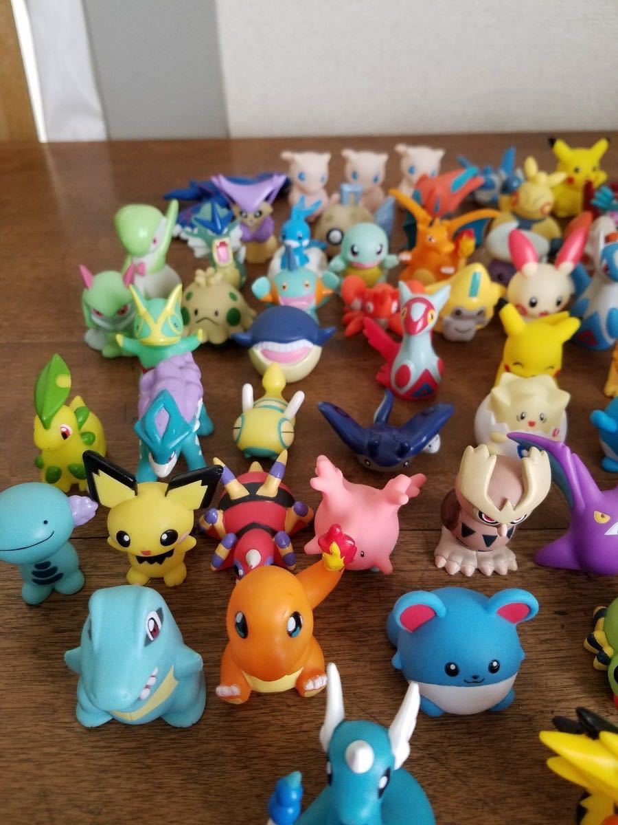 当時物 1996～2005 ポケモン 指人形 大量 セット 124点 ソフビ