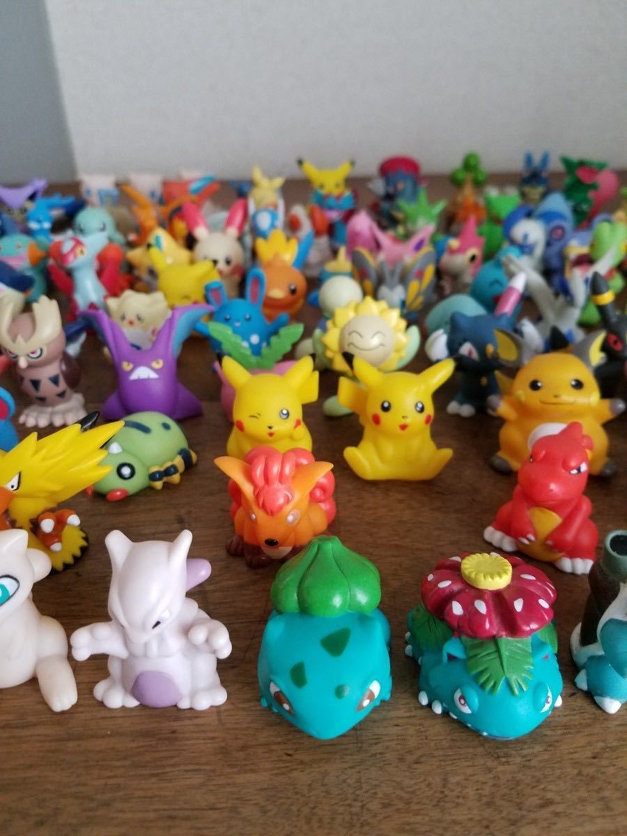 当時物 1996～2005 ポケモン 指人形 大量 セット 124点 ソフビ