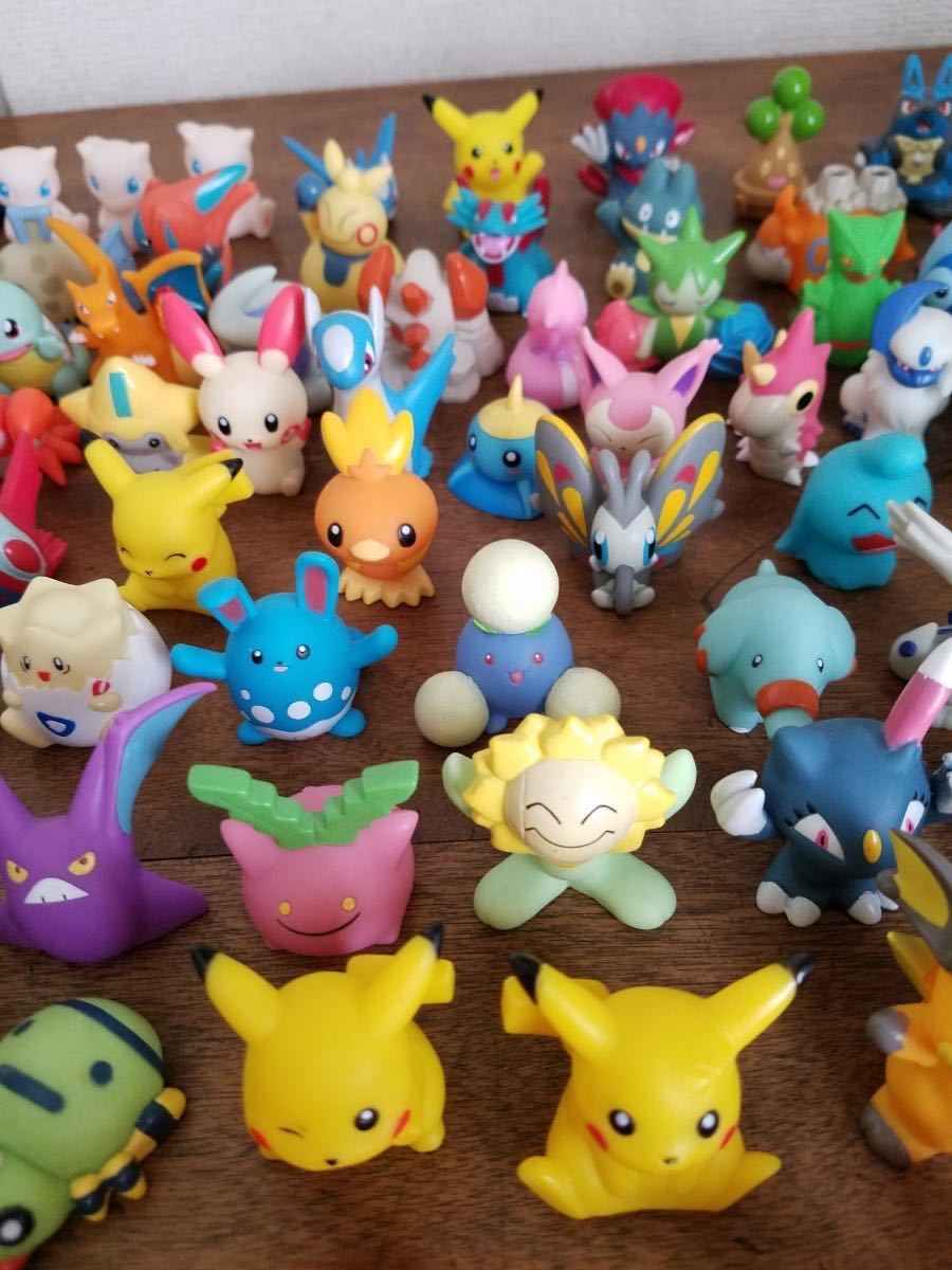 当時物 1996～2005 ポケモン 指人形 大量 セット 124点 ソフビ
