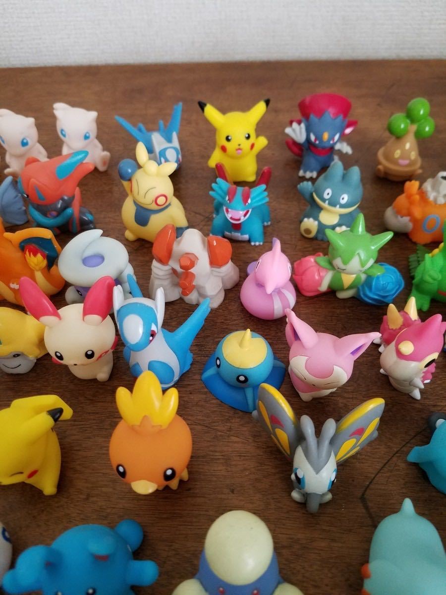 当時物 1996～2005 ポケモン 指人形 大量 セット 124点 ソフビ