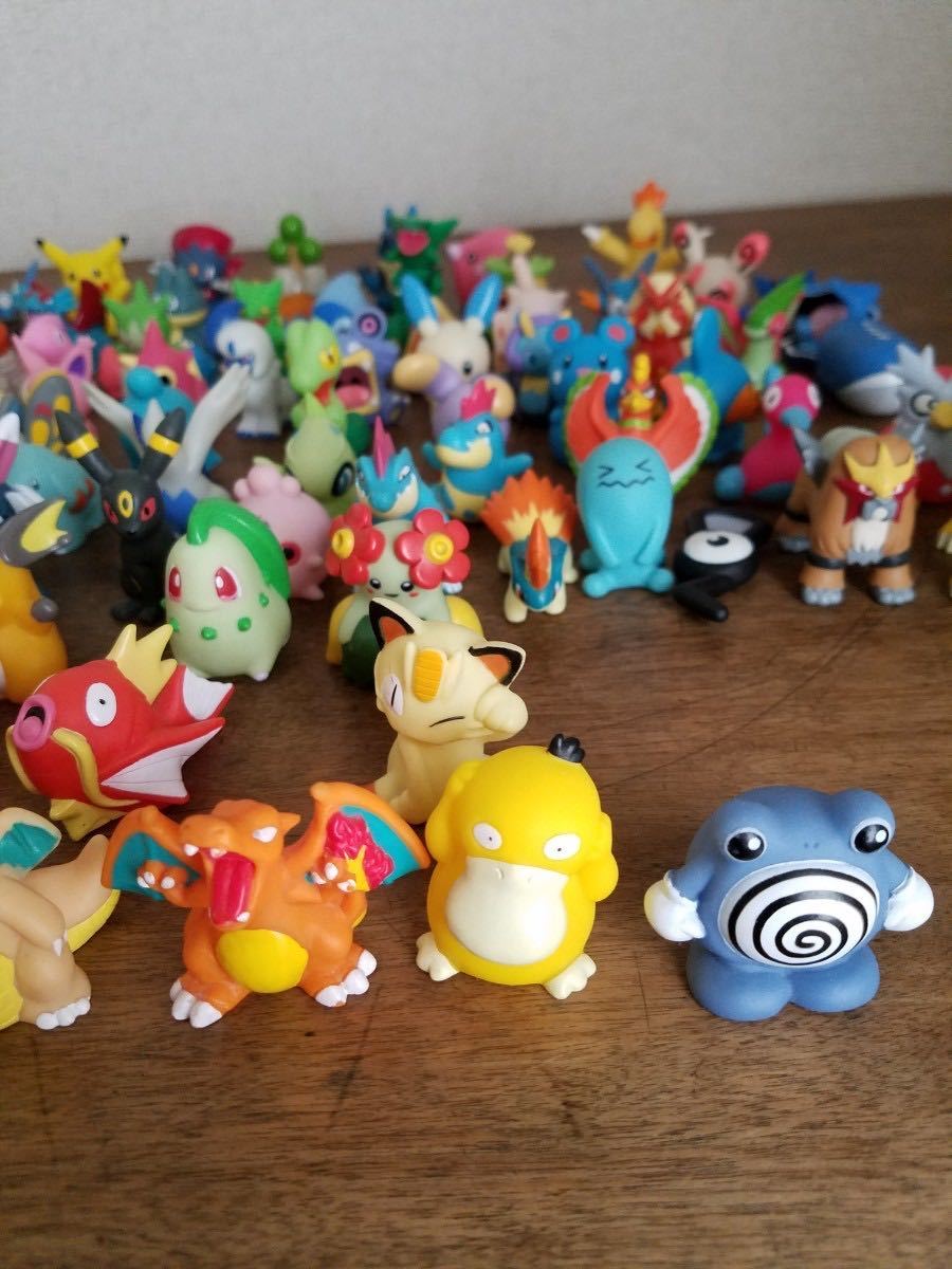 当時物 1996～2005 ポケモン 指人形 大量 セット 124点 ソフビ