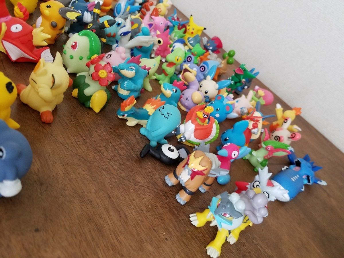当時物 1996～2005 ポケモン 指人形 大量 セット 124点 ソフビ