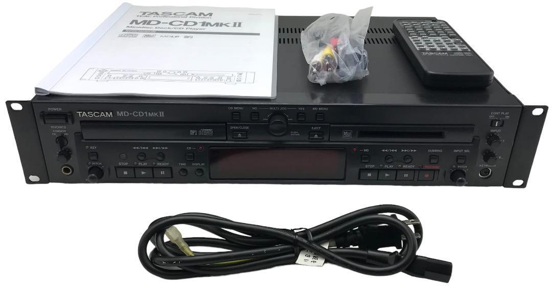 TASCAM MD⁄CDコンビネーションデッキ⁄プレーヤー MD-CD1MK3 MD-CD1MK2
