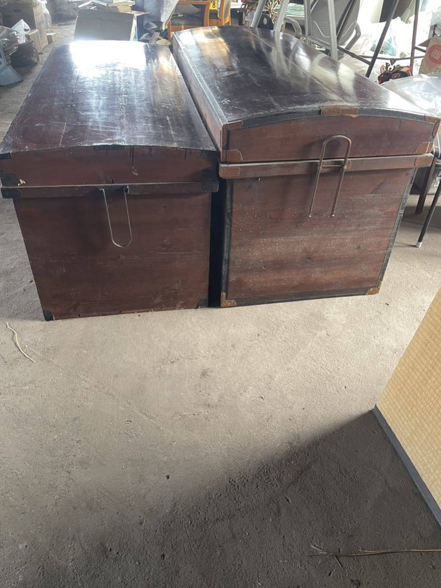 長持　昭和レトロ　収納箱