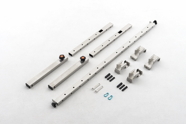 《脱着式》　軽トラ用　荷台キャリア【軽トライアングル】　伸縮60タイプ　ステンレス製　鳥居　馬　はしご　スーパーキャリー　アクティ_4