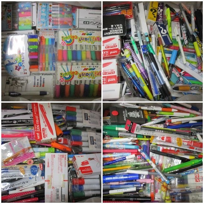 O9475M 約14kg☆まとめてセット 未使用多数ボールペン/シャーペン/芯/マジック サクラマッキーuniジェットストリーム他