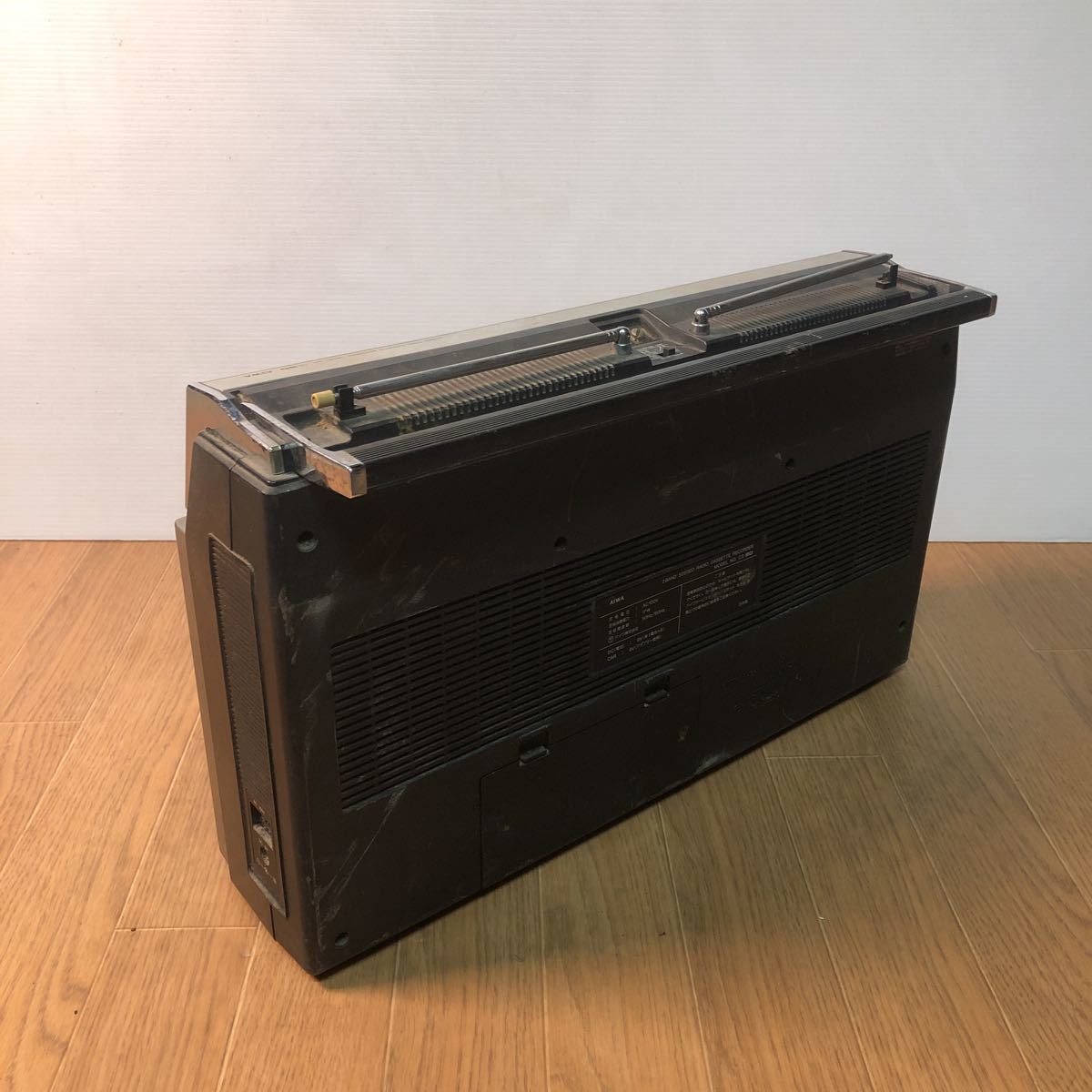 アイワ CS-80 ラジカセ AIWA ラジオ - 昭和レトロ レトロ AM FM 送料