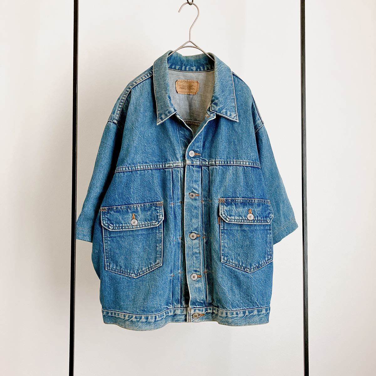 Levi's 2nd型 70502 0217 カットオフ リーバイス Gジャン デニム