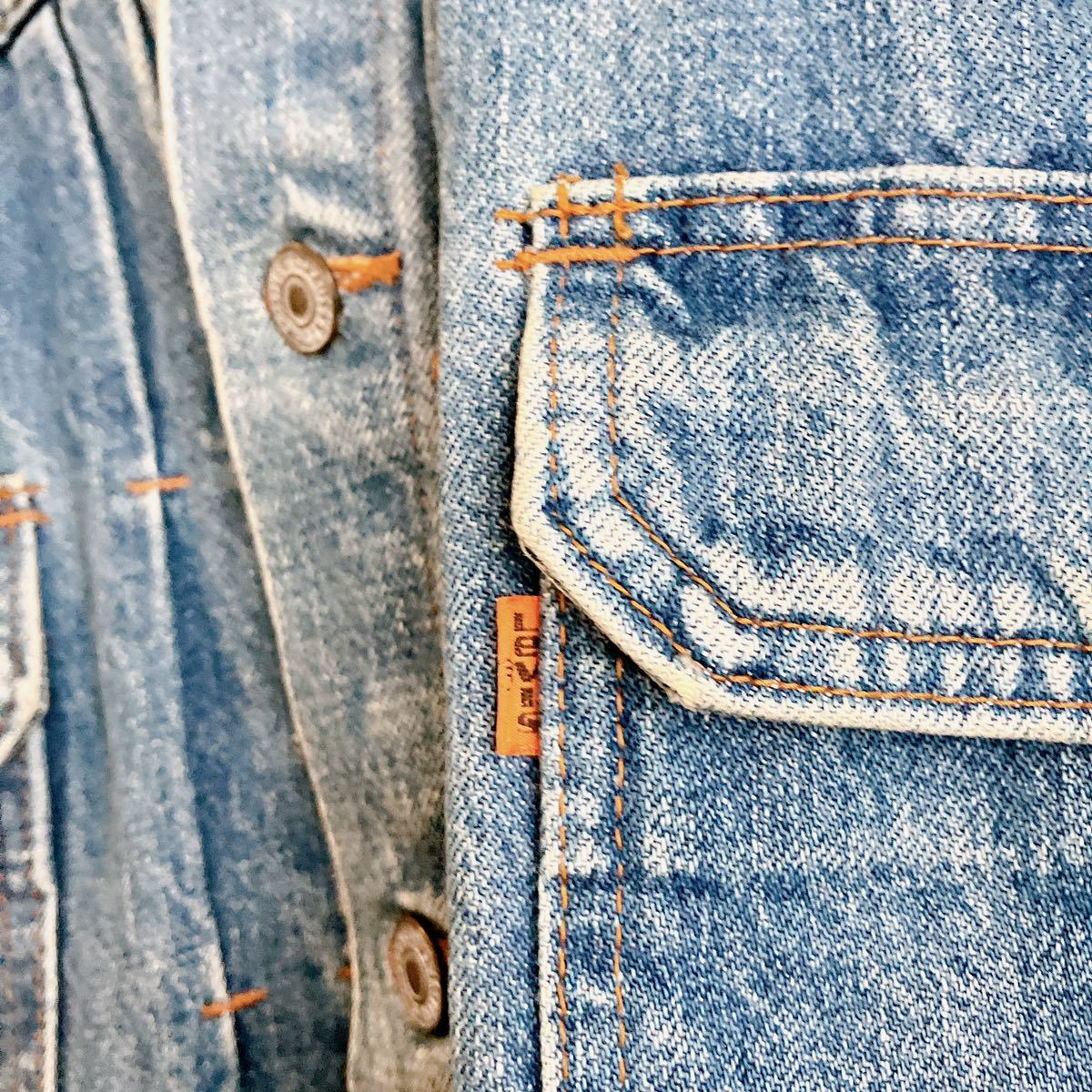 Levi's 2nd型 70502 0217 カットオフ リーバイス Gジャン デニム