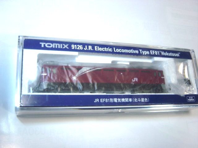 トミックス 9126 EF81形 電気機関車 「北斗星色」 1両（税込） 4680 0