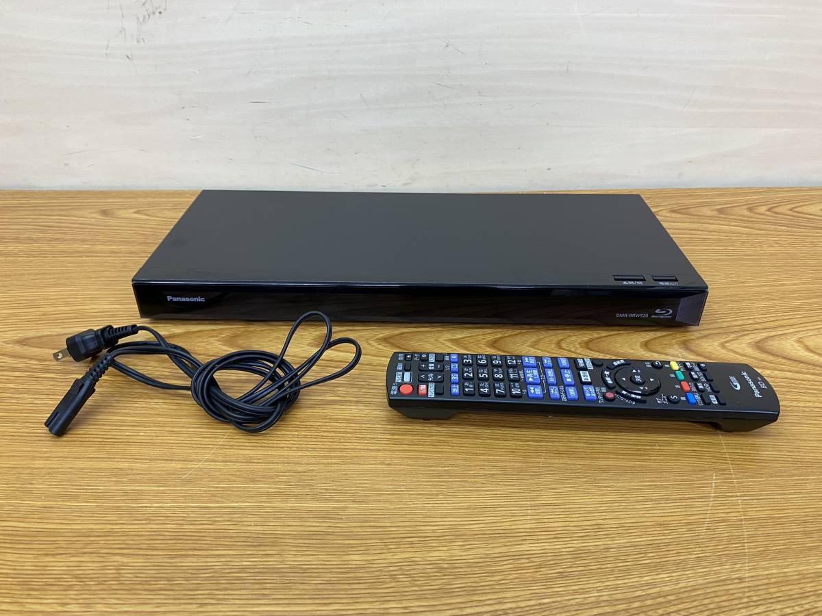 パナソニック◇ブルーレイレコーダー 500GB 17年製◇DMR-BRW520 【公式 