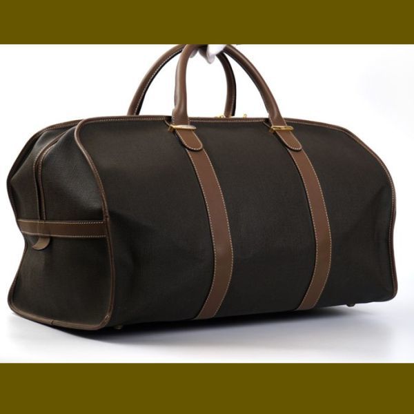 dunhill:ダンヒル》大容量 2wayボストンバッグ ショルダーストラップ付