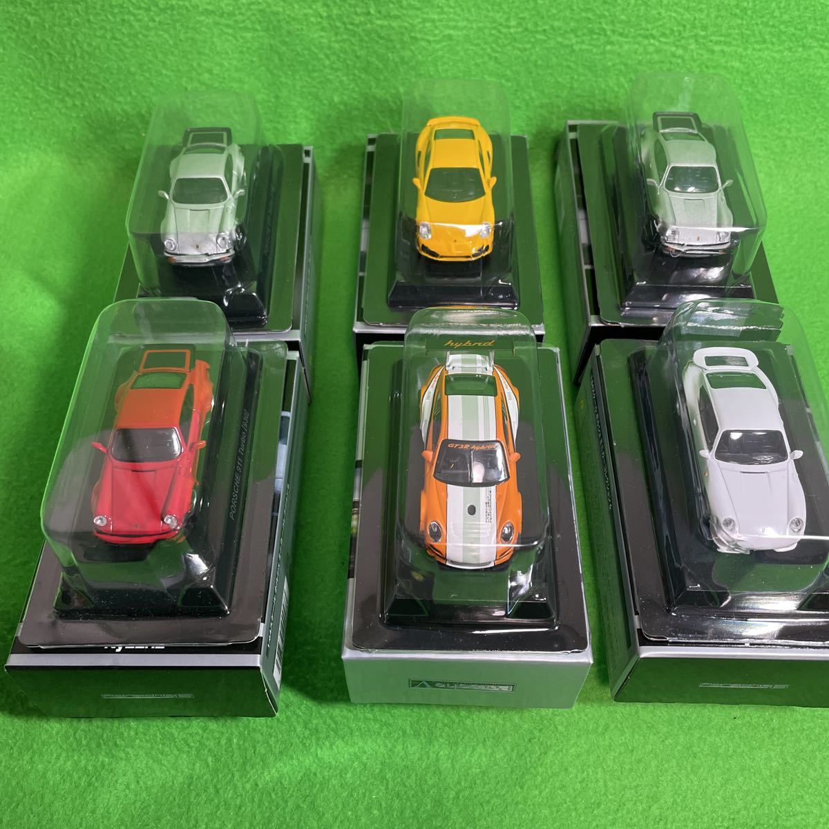 サークルKサンクス限定京商ミニカーコレクション ポルシェⅤ & Ⅵ 計6