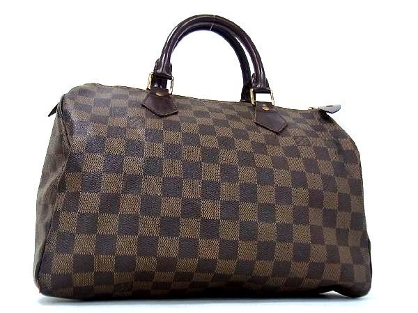 1円 LOUIS VUITTON ヴィトン N41531 ダミエ スピーディ30 ミニボストン 