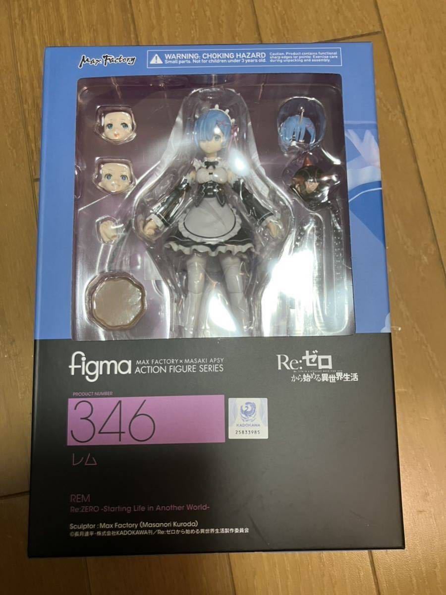 【未開封】figma 346 Re:ゼロから始める異世界生活 レム　マックスファクトリー