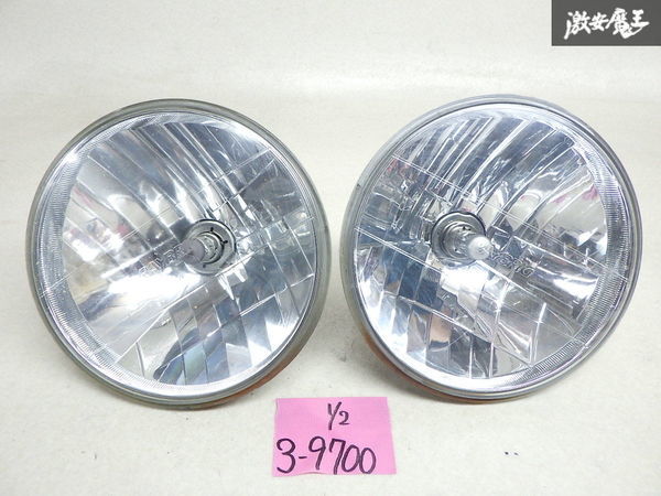 RAYBRIG レイブリック 汎用 H4 ハロゲン ヘッドライト ヘッドランプ 丸型 左右セット２個 直径約18cm STANLEY P2030 JA11 ジムニー 等に