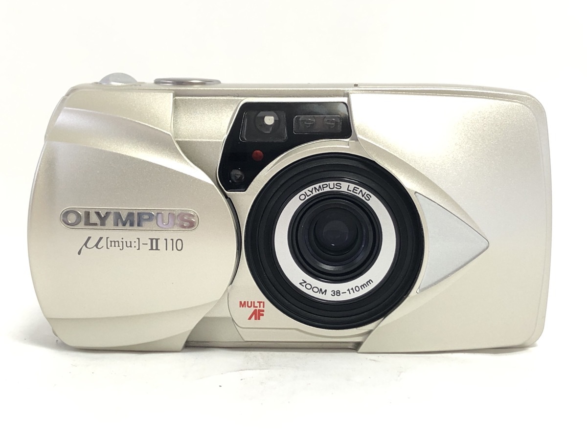【美品・ジャンク】　OLYMPUS μ 【mju:】-Ⅱ 110 動作確認済 動作未確認・ジャンク】Olympus オリンパス Mju ミュー μ II 110 35mm