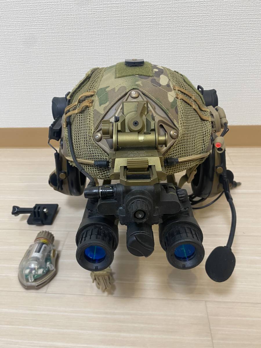 中古】OPS-CORE マリタイムヘルメット フルセット 【希少パーツ有り 