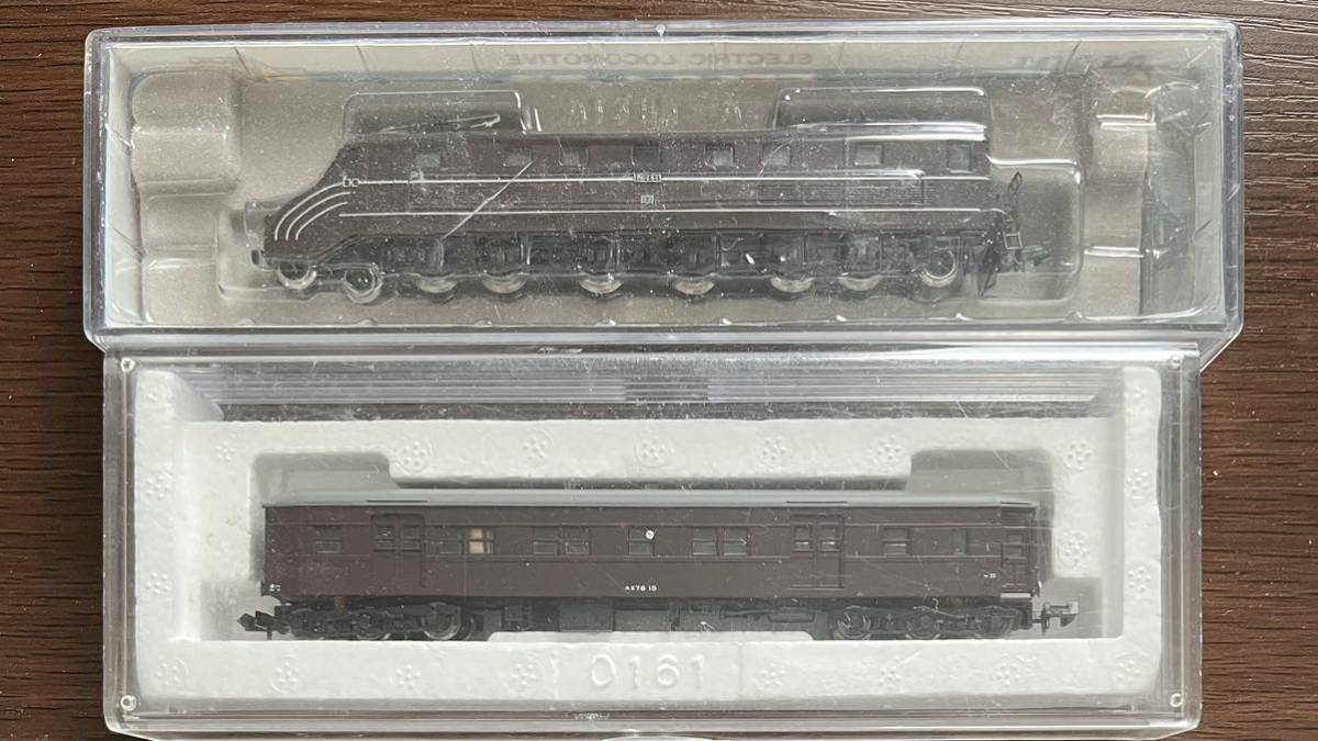【最終出品】Nゲージ　ジャンク品　マイクロエース製　A1301 EF55-1 復活+スエ78-15 EF55-1 マイクロエース A1301