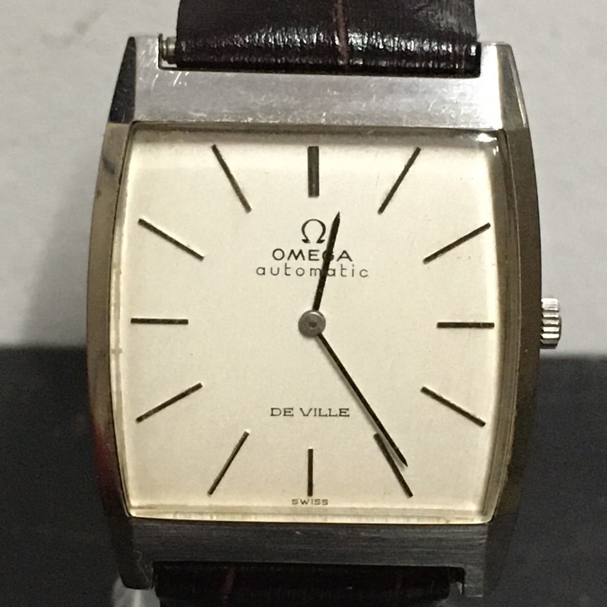 HH386 OMEGA De Ville Ref.151 010 cal.711 自動巻き シルバー文字盤