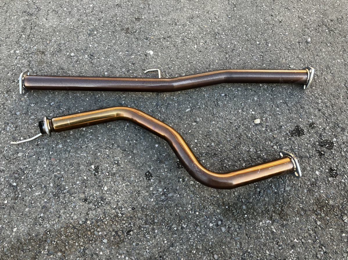 EK9 シビック ゼロファイター センターパイプ 中間 パイプ セット直管