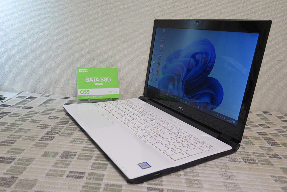【爆速新品SSD512GB★高速Core i3(第6世代)+メモリ8GB】NEC NS350/D 最新Win11+Office2019 H&B ★ Blu-ray/Webカメラ/Wi-Fi/HDMI