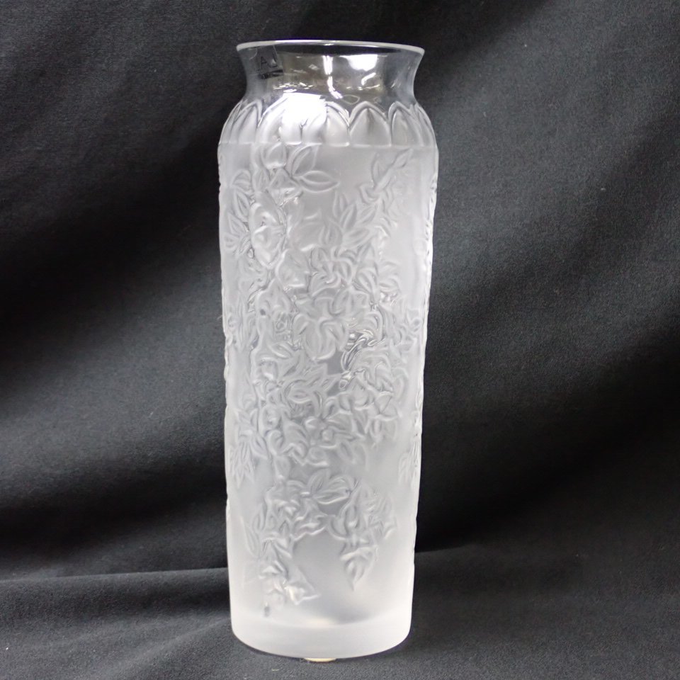 ラリック Lalique ブーゲン ビリア 花瓶 【公式通販】