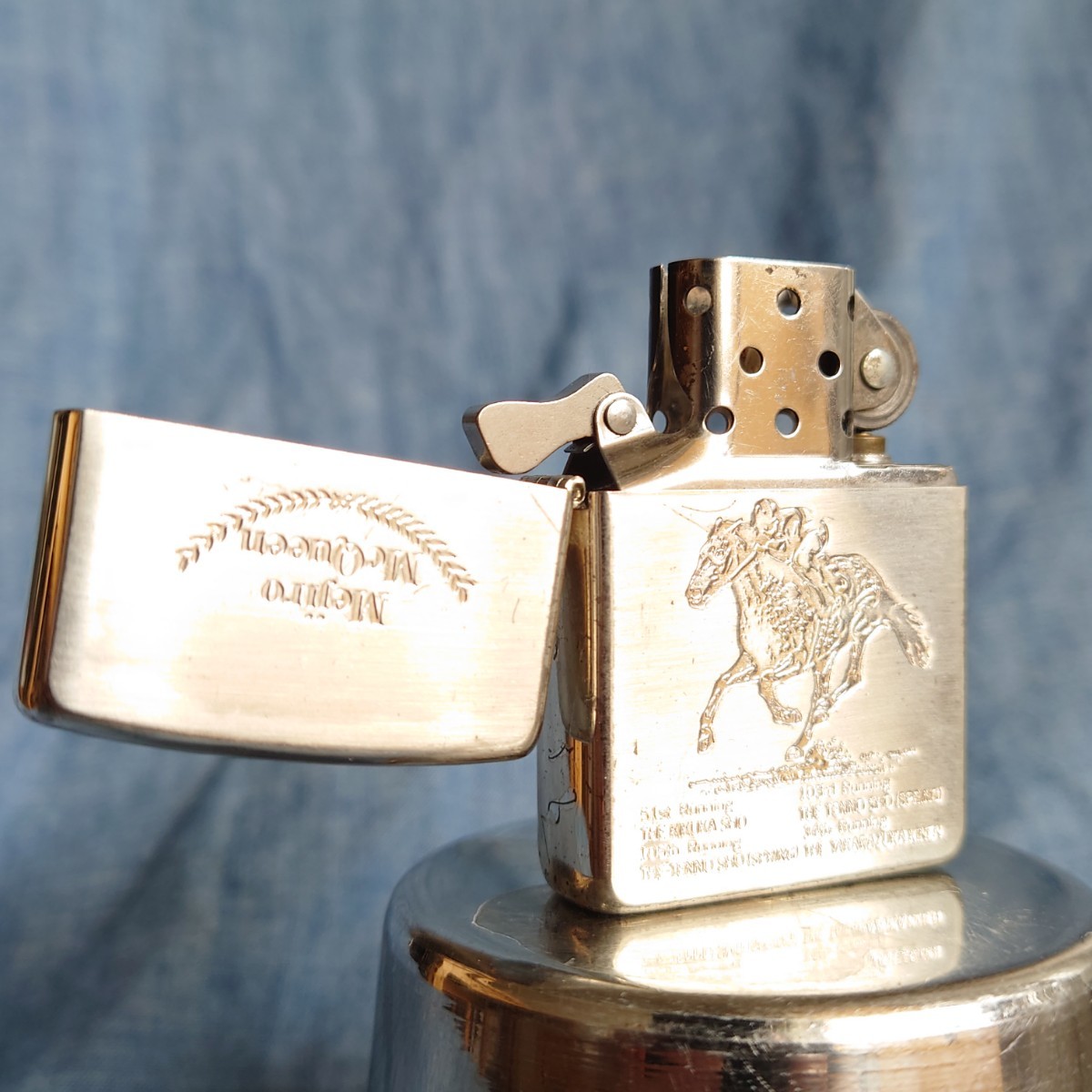 ZIPPO/ジッポー メジロマックイーン 競馬 1996年製 /LPL｜雑貨