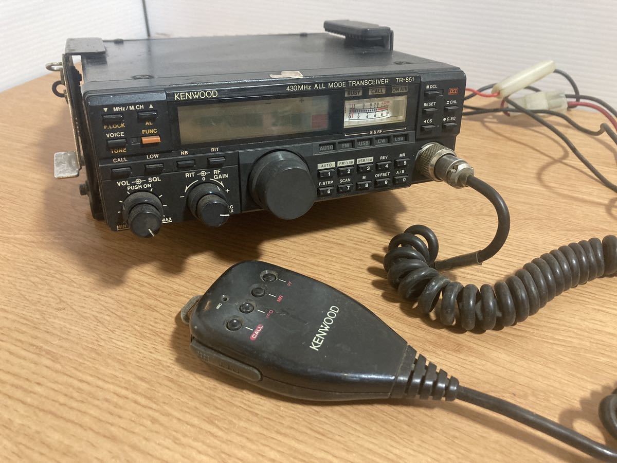 ☆ケンウッド KENWOOD ケンウッド TR-851D 430MHz オールモード