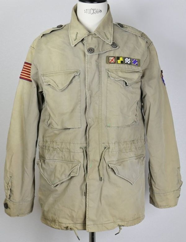 ポロラルフローレン M-1943 PRL フィールドジャケット POLO RALPH LAUREN ポロラルフローレン M-1943 type ヴィンテージ 加工