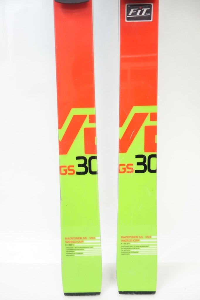 リフト4回滑走美品】VOLKL フォルクル RACETIGER GS 193 VÖLKL GS 193